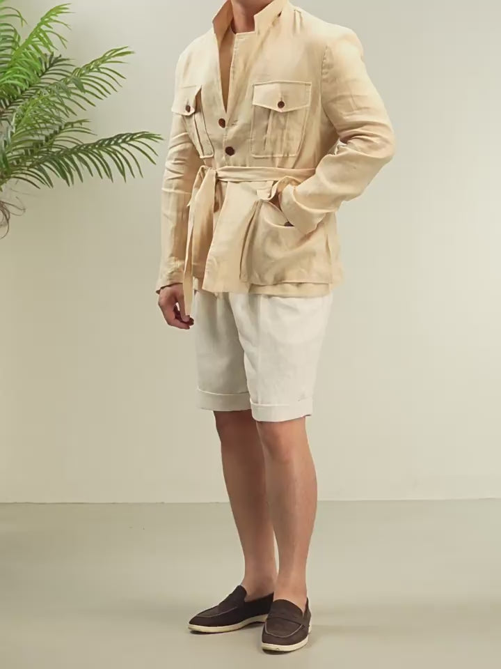 100% Linen Relaxed Shirt