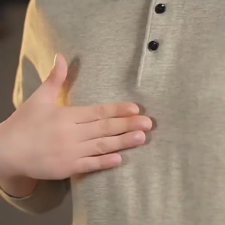 AW Solid Polo Knit
