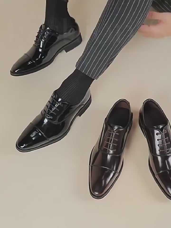 Patent Oxford Shoes
