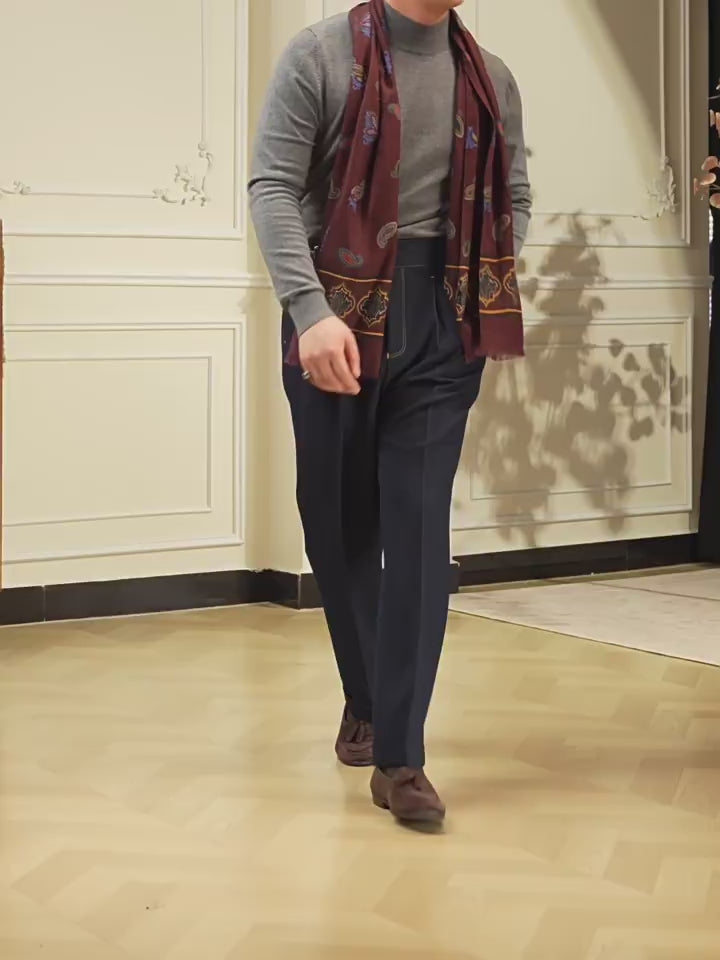Half-Mock Knit Sweater