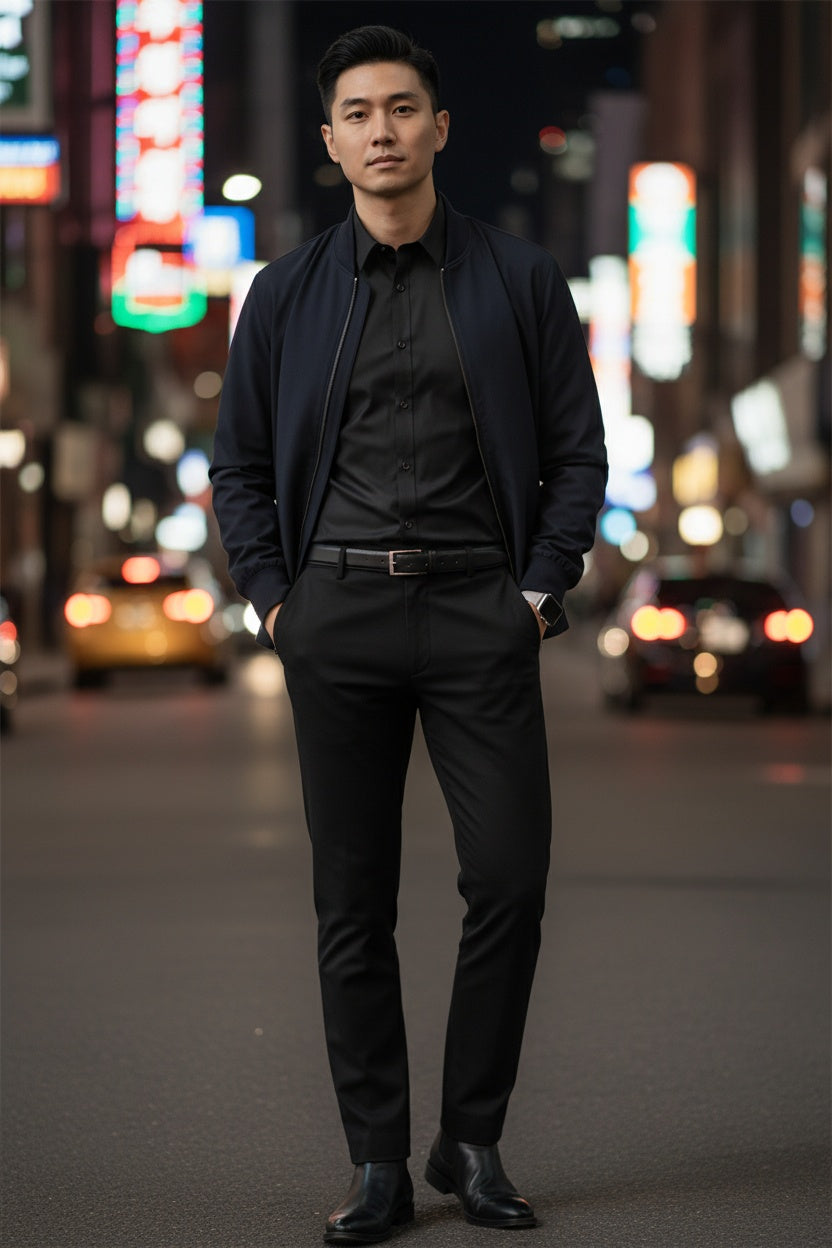 MONSEN Suitory Bamboo-Fiber Non-Iron Shirt in Bamboo Blend product image