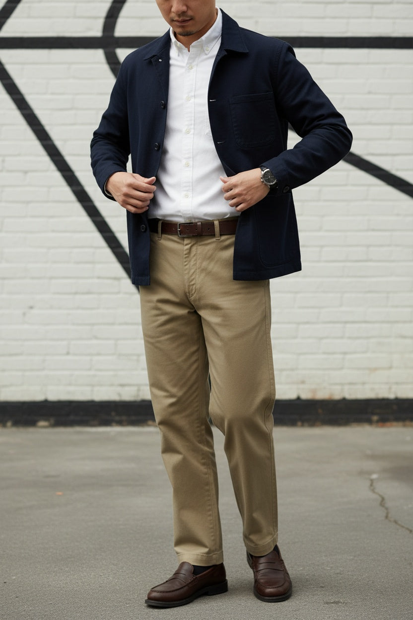 MONSEN Suitory 100% Cotton Oxford Shirt product image