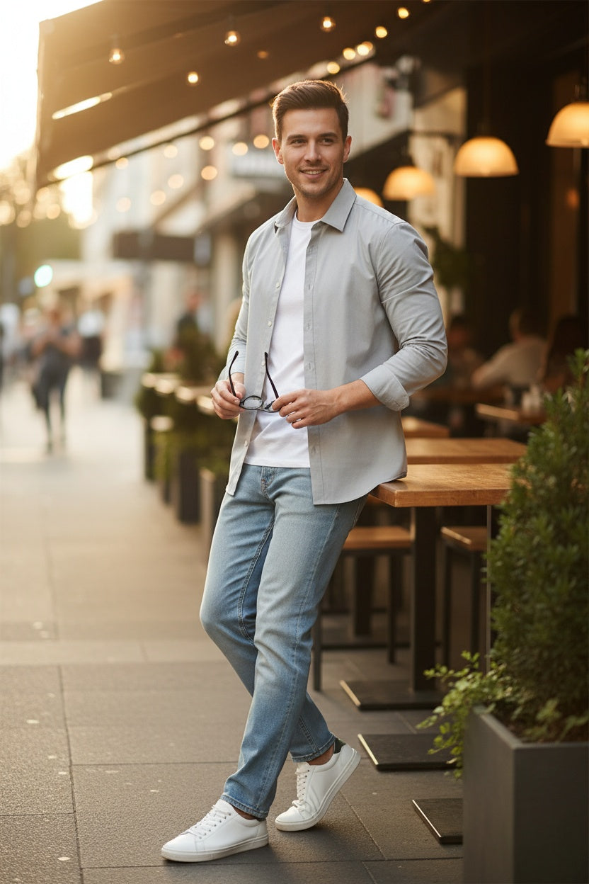 MONSEN Suitory Non-Iron Quick-Dry Shirt in Performance Blend product image