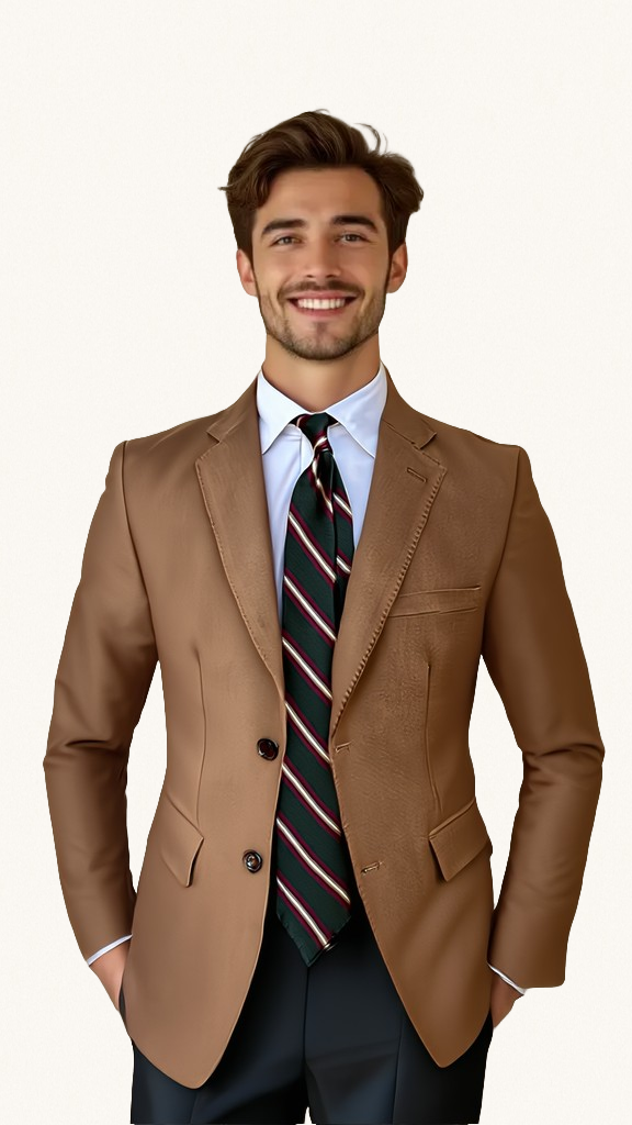 MONSEN Suitory British Casual Slim Fit Blazer in Performance Blend product image