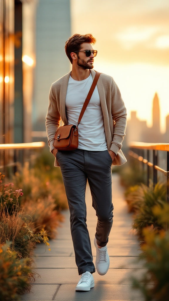 MONSEN Suitory Slim Stretch Wrinkle-Free Trousers in Performance Blend product image