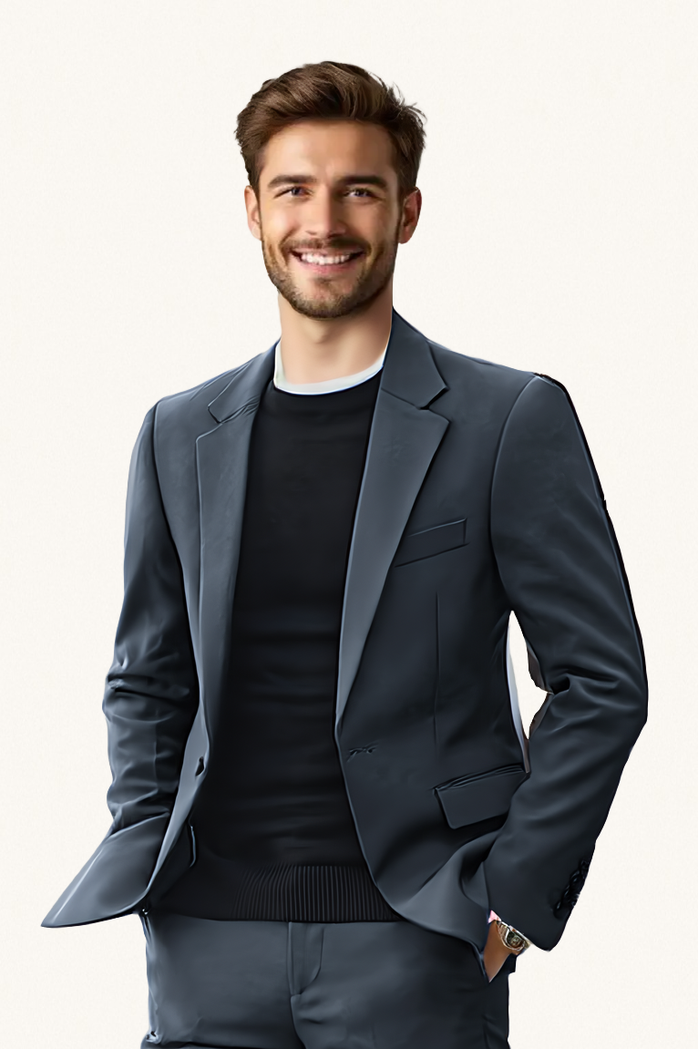 MONSEN Suitory Lightweight Slim Casual Suit Jacket product image