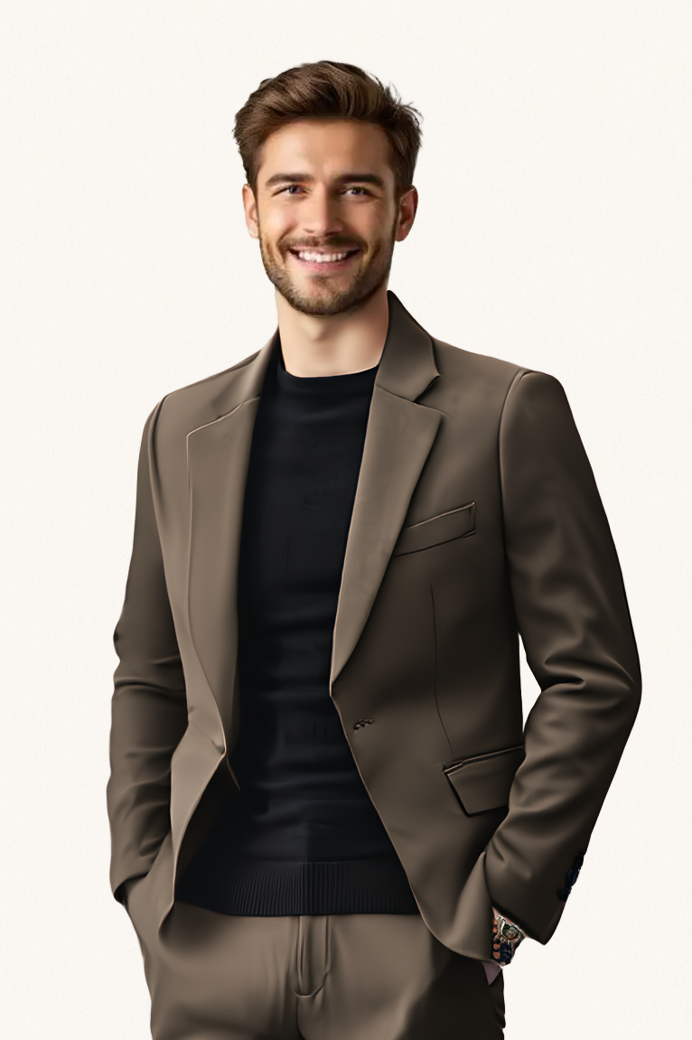 MONSEN Suitory Lightweight Slim Casual Suit Jacket product image