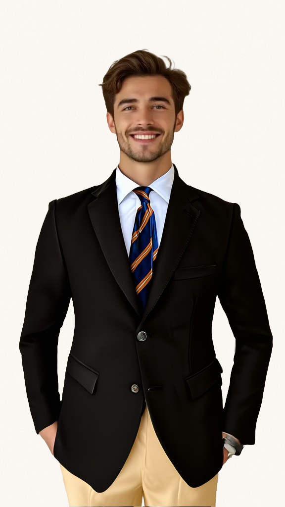 MONSEN Suitory British Casual Slim Fit Blazer in Performance Blend product image