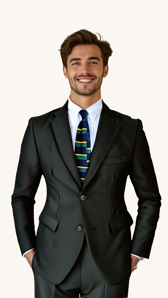 MONSEN Suitory British Casual Slim Fit Blazer in Performance Blend product image