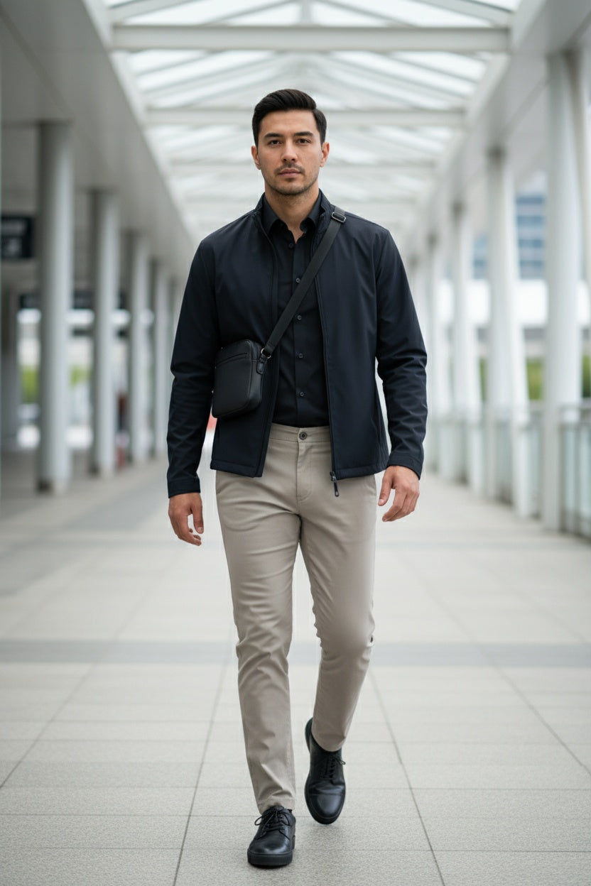MONSEN Suitory Non-Iron Quick-Dry Shirt in Performance Blend product image
