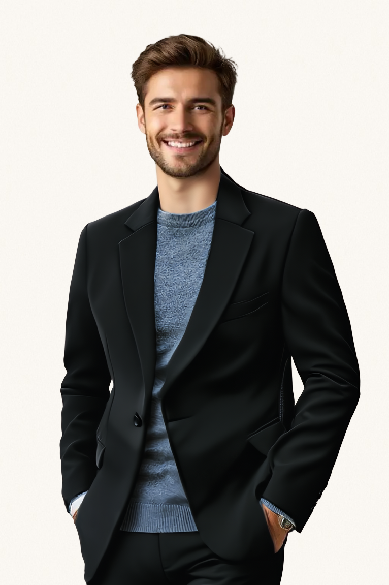 MONSEN Suitory Lightweight Slim Casual Suit Jacket product image