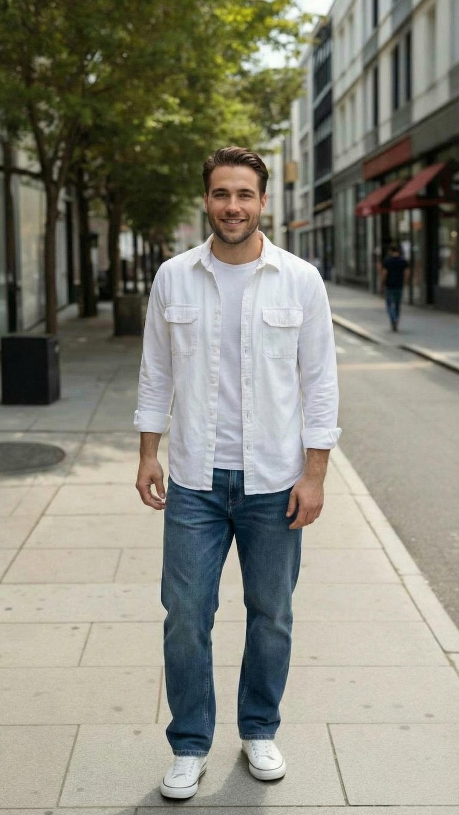 MONSEN Suitory Heavyweight Cotton Twill Work Shirt product image