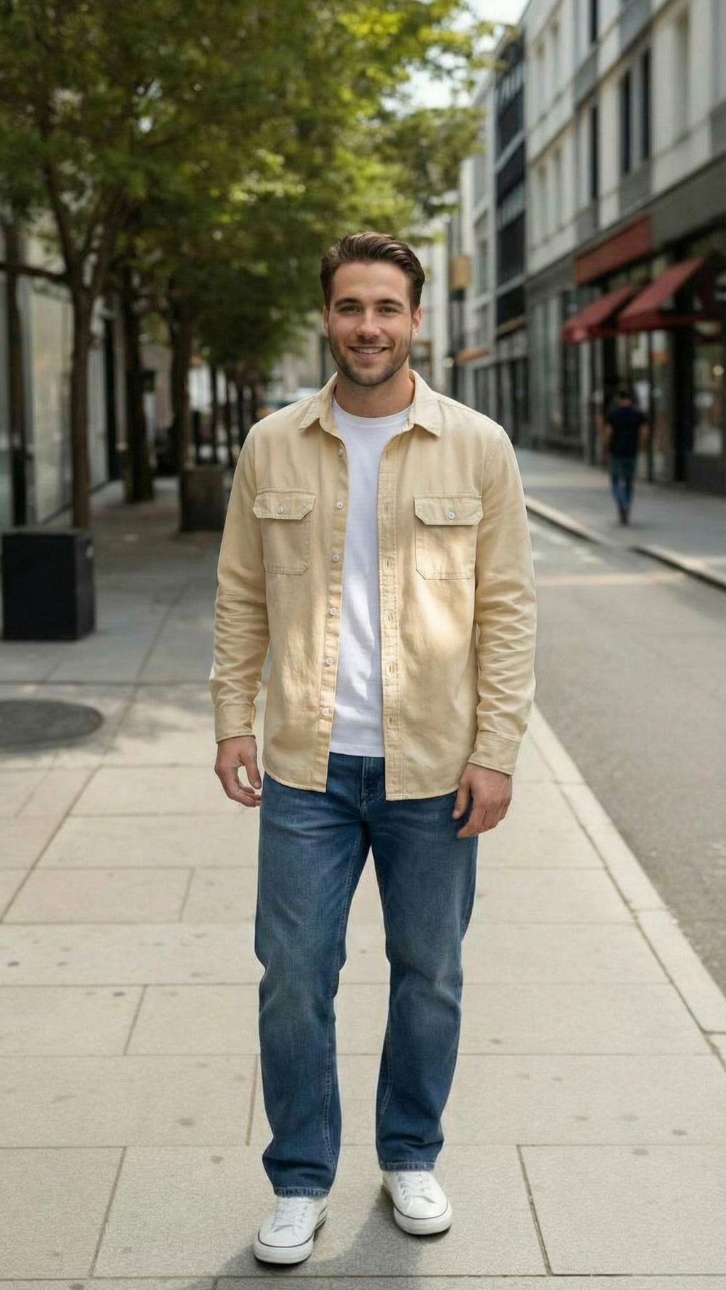 MONSEN Suitory Heavyweight Cotton Twill Work Shirt product image