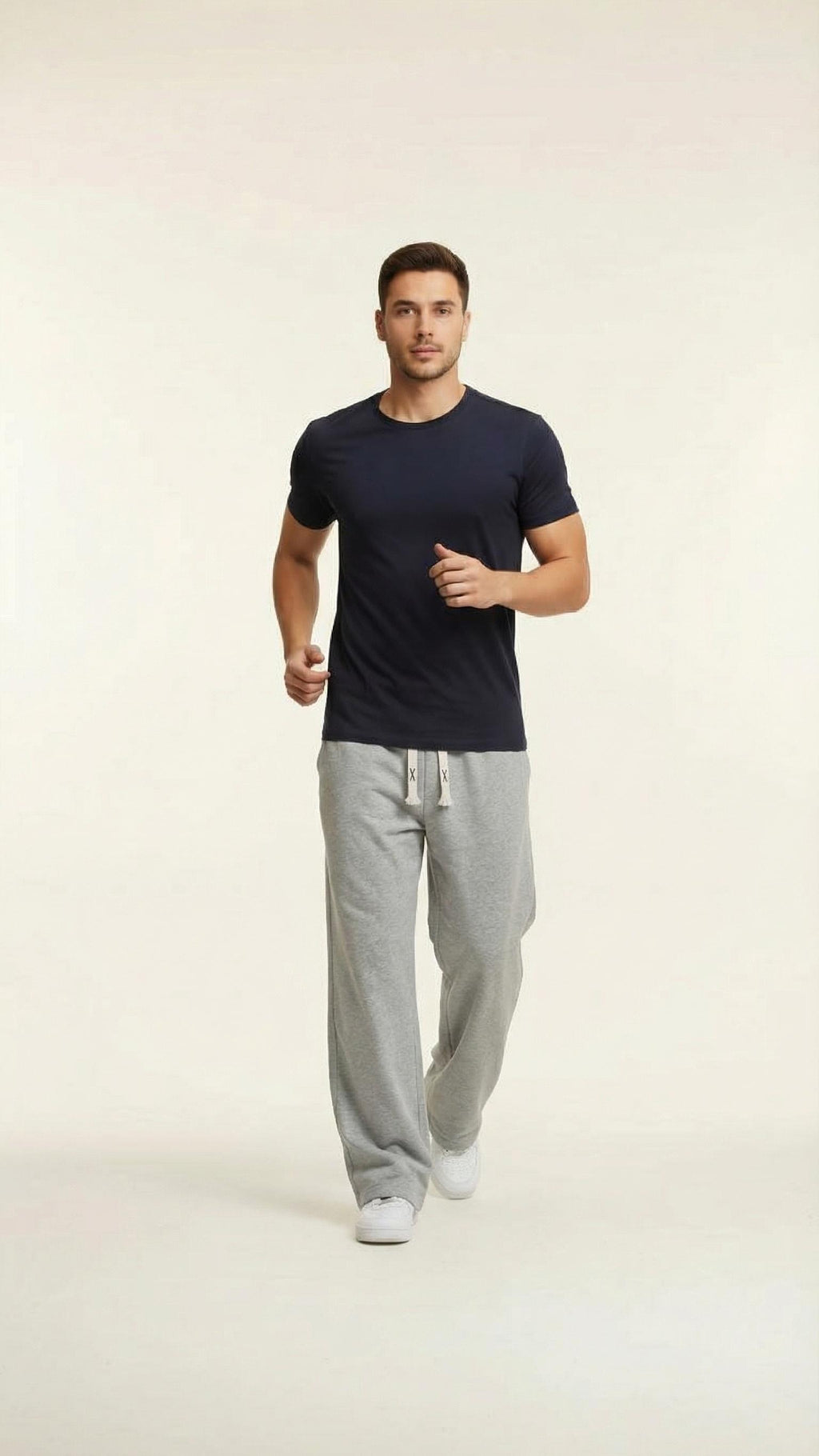MONSEN Suitory Fleece-Lined Straight Pants product image