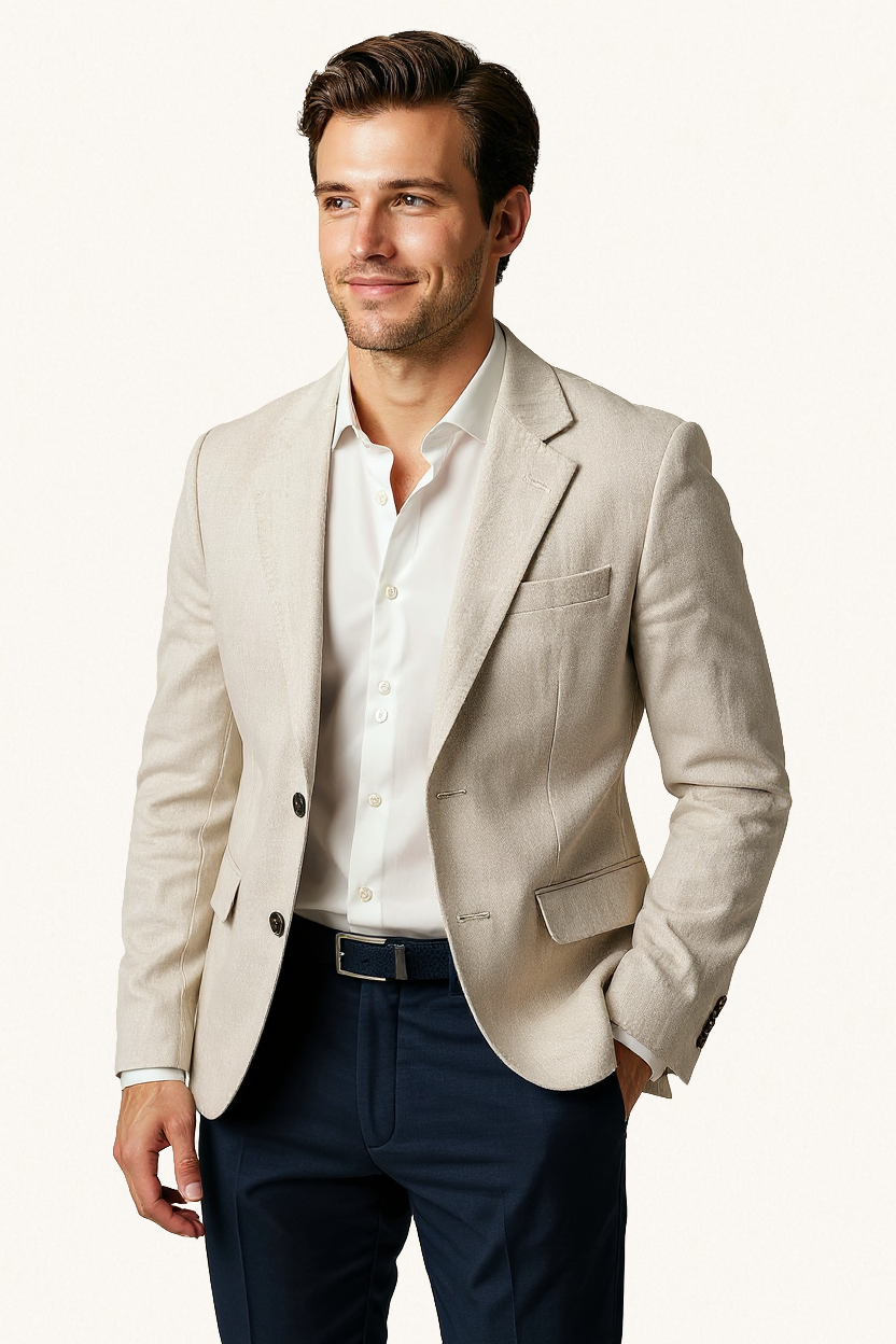MONSEN Suitory Lightweight, Breathable Linen Blazer product image