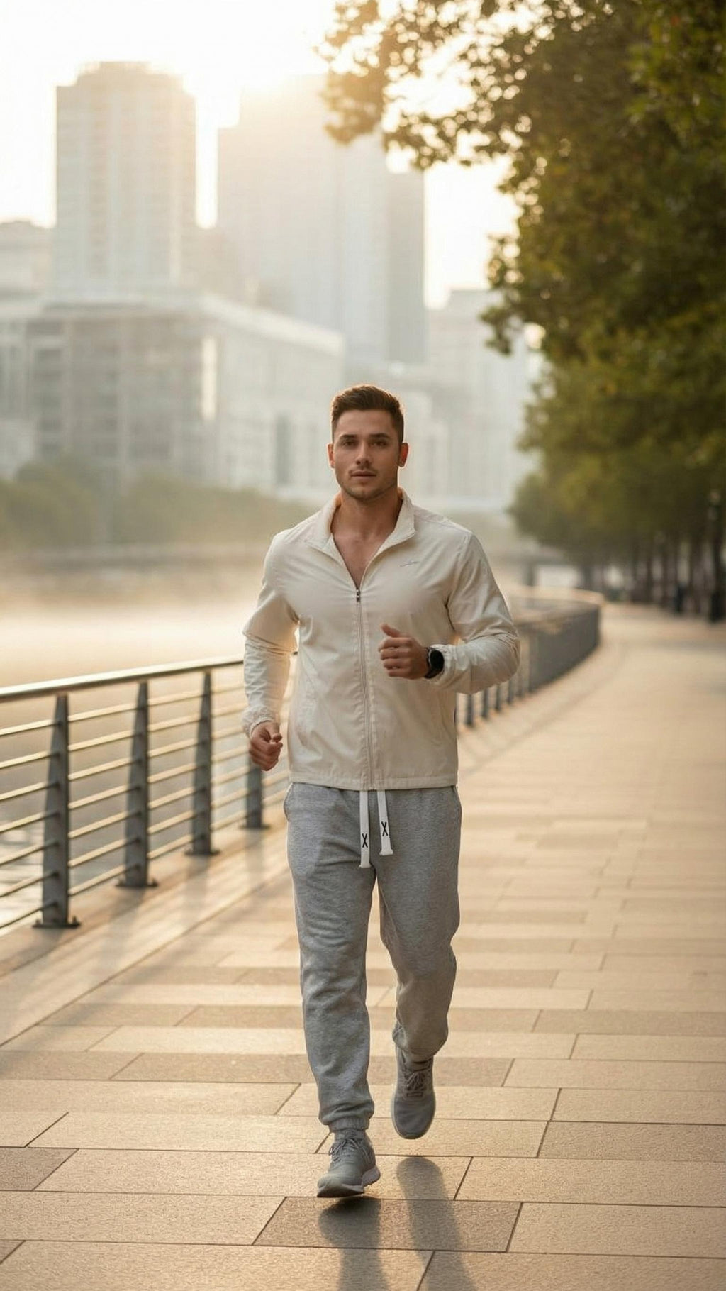 MONSEN Suitory Fleece-Lined Straight Pants product image
