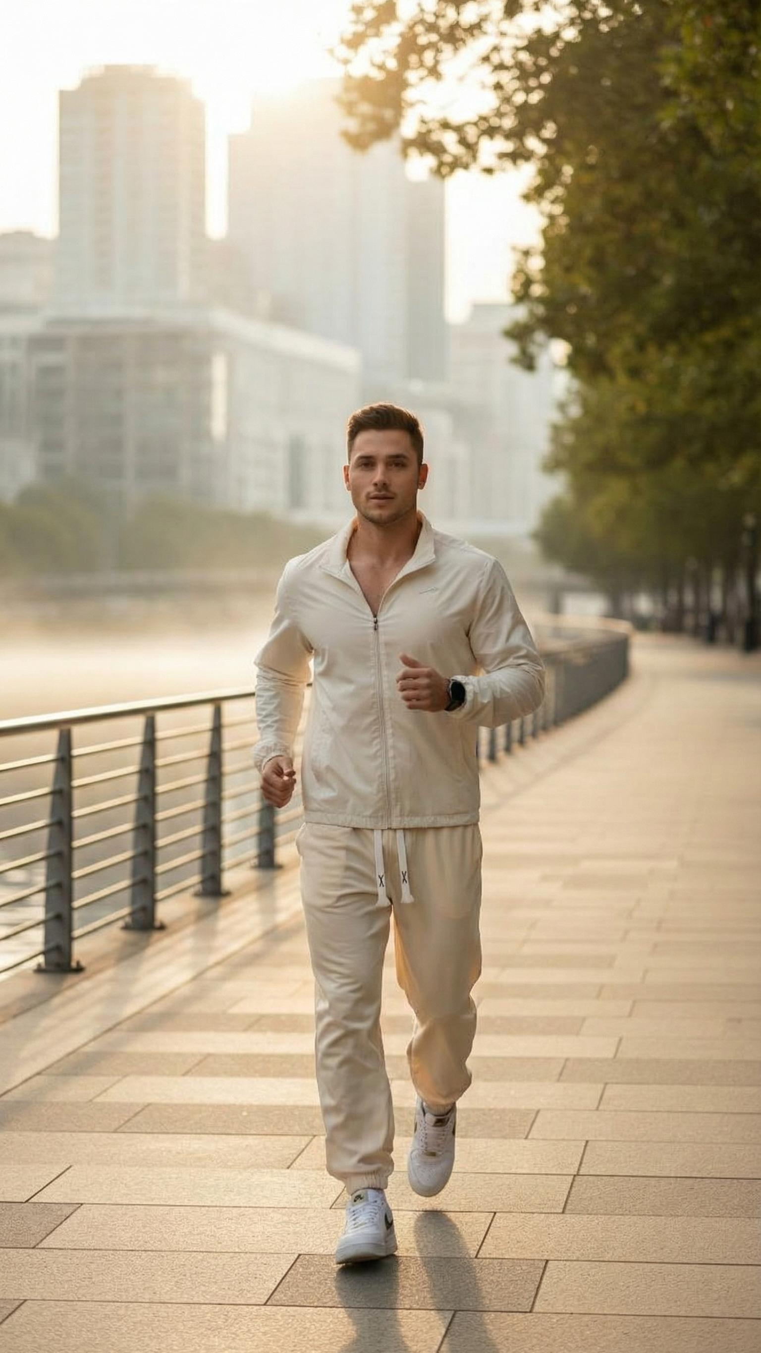 MONSEN Suitory Fleece-Lined Straight Pants product image