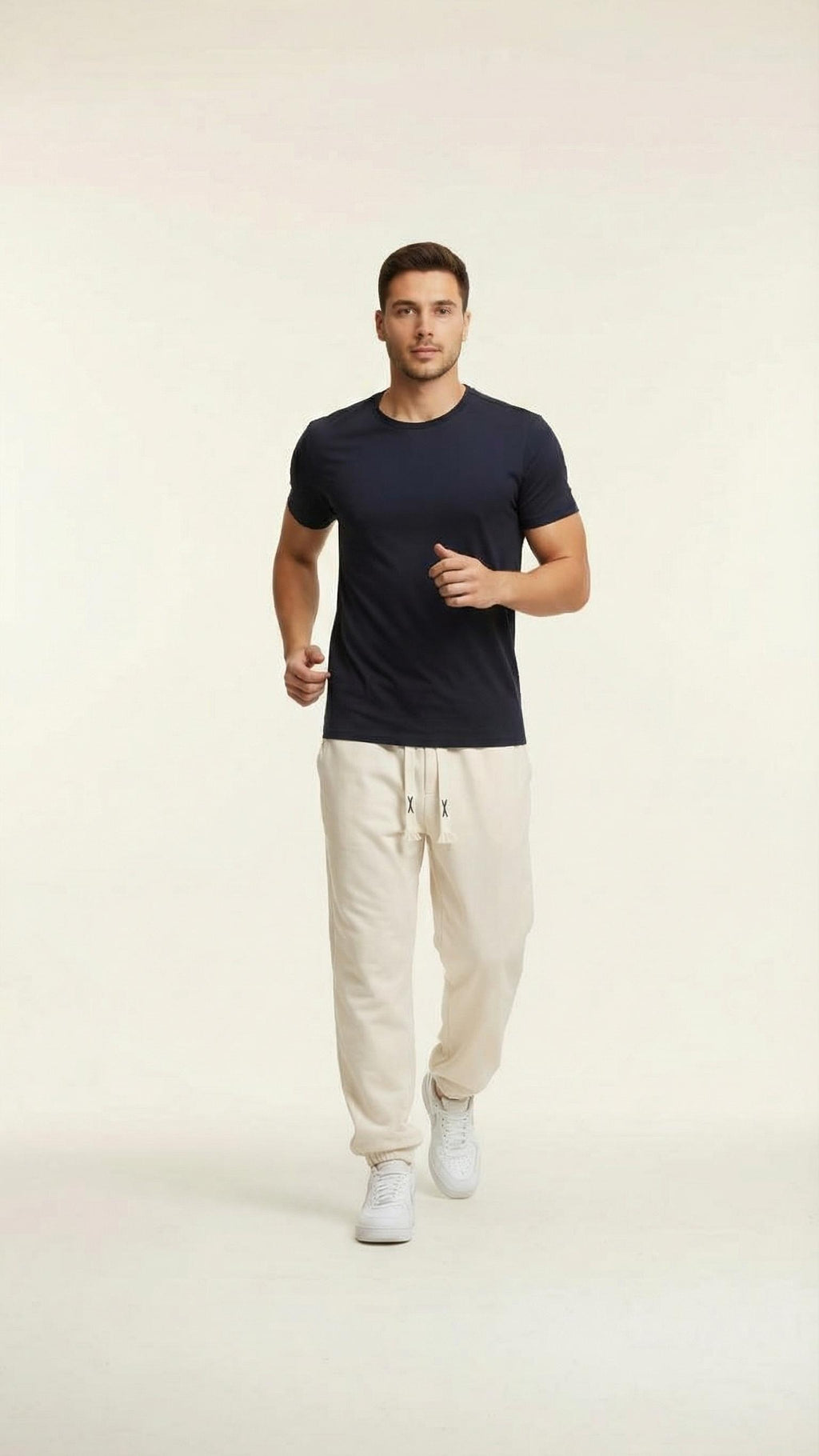 MONSEN Suitory Fleece-Lined Straight Pants product image