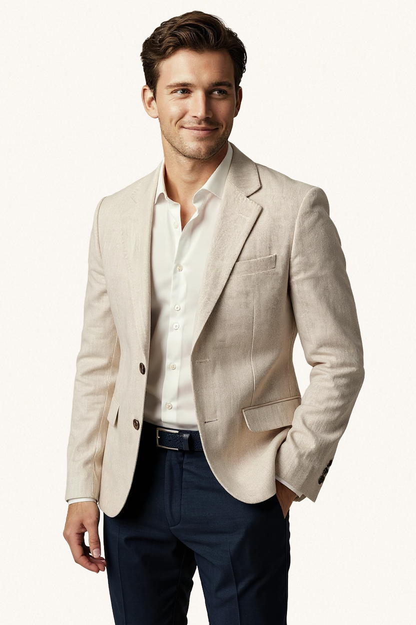 MONSEN Suitory Lightweight, Breathable Linen Blazer product image